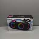 iHome Splashproof Boombox Bluetooth Speaker with FM Radio