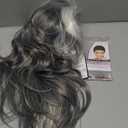 Baruisi Mens Wig Grey Long Straight Synthetic Heat Resistant Costume Cosplay Hair Wig, 10 x 7 x 1 inches