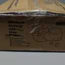 Modern Cat Tree, Wood Cat Tree Tower for Small Cats, Luxury Cat Condo with Scratching Posts and Flower Platforms, Cat Furniture by Easyego, (White)