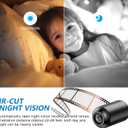 Small Wireless WiFi Bullet Camera,Mini Tiny Camera,HD1080P Video Recorder Live Feed,Tiny Portable Camera,Baby Monitor,Covert Nanny Cam with Auto Night Vision Detection,Cloud Storage,Loop Record APP