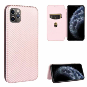 Apple iPhone 11 Pro Carbon Shell Flip Phone Cover/Wallet