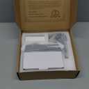 Ulecoce Fingerprint Keypad Deadbolt with Handle Set, Keyless Entry Door Lock, Door Locks for Front Door Lock Set, App Control, Auto Locking, Easy to Install, Matte Black