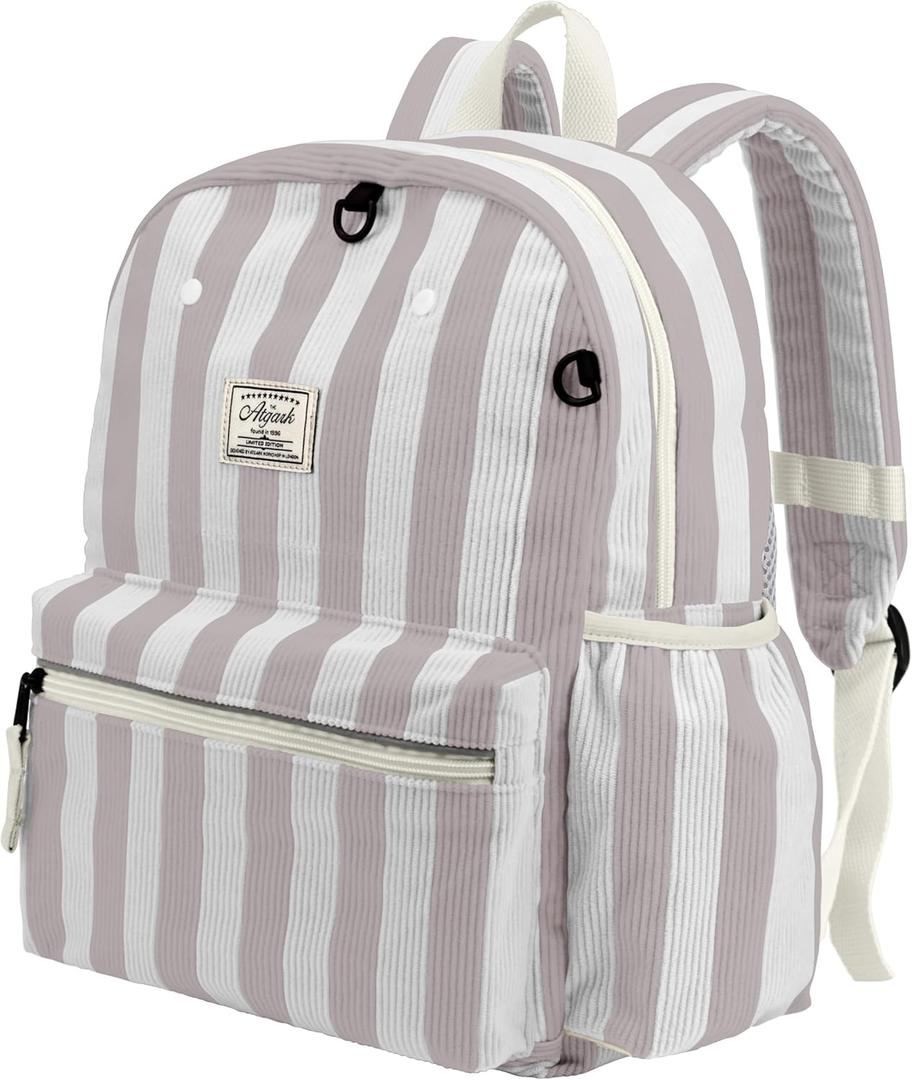 Corduroy Toddler Backpack for Boys & Girls 2-5: Cute Kids Preschool Backpack - 13.5" H Fit Folder