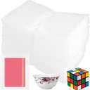50 Pcs Bubble Pouch Wraps, 6''x8'' Clear Bubble Out Bags for Packing, Double Walled Cushioning Bags for Shipping, Storage and Moving