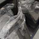 Ninestars 13 Gallon Odor Neutralizing Smart Trash Can, UV + Dual Purification, Odor Control Motion Sensor Garbage Bin, Universal Power Adapter, ONT-50-81SL Stainless Steel, Silver, Nova Series (Large)