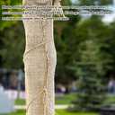 Burlap Plant Cover & Landscape Fabric - 40" x 12ft Roll - Natural Burlap for Weed Barrier, Frost Protection, Erosion Control, Garden & Landscaping Projects - Durable & Breathable Burlap Fabric