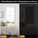 UNISHADES no Drill Cordless Roman Shades for Windows, 30" W 64" H - 100% Blackout - Linen - Grey