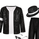 Kids 80s 90s Pop Star Costume, Dance Party Outfit, Halloween Costume M