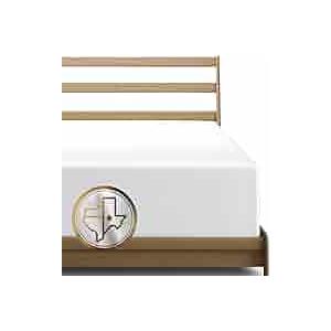 Texas Linen Co. Luxury Egyptian Cotton Twin Fitted Sheet  1000ThreadCount 16" Twin Deep Pocket, Soft, Smooth, Sateen Weave, Extra Long Staple  Ivory