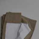 Blackout Curtains, 92 x 64 Inch, Beige, 2 Panel