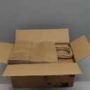 BAG BOX 100 Pcs Medium 8.25x4.3x10.6 Inch Brown Kraft Paper Gift Bags with Handles for Bulk Wedding, Party Favors, Grocery, Shopping, Retail Merchandise, Gift Sacks