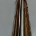 Ivilon Drapery Window Curtain Rod - End Cap Style Design 1 Inch Pole. 28 to 48 Inch Color Brushed Nickel