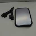 Baby Car Mirror for Baby Hook Clip Design Never Shake Baby Mirror for Car Seat Mirror Rear Facing Newborn Essentials Easy Install Back Seat Mirrors for Car ShatterProof Crash Tested Baby Shower Gifts (Black)