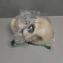 Realistic Creepy Halloween Full Head Skull Mask with Movable Jaw, Comfortable Fit (Dark)