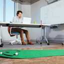 PUTT-A-Bout Par Three Golf Putting Green (3' x 9')