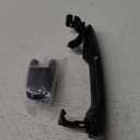 TRQ Exterior Door Handle Black Compatible with 2011-2015 Ford Edge Explorer