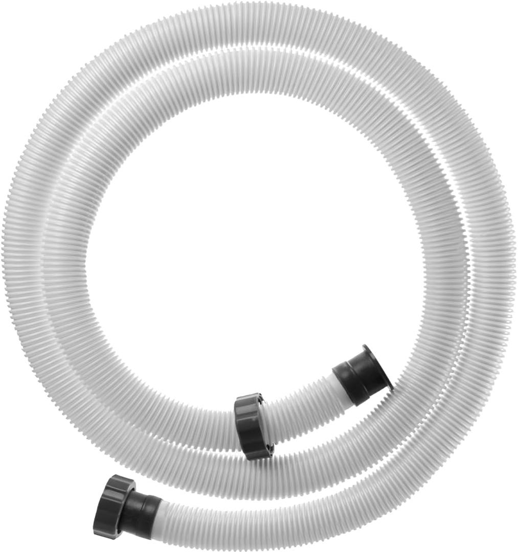 BW58368 Pool Filter Pump Hose Replacement for Above Ground Pools, Heater & Chlorinator 330 530 800 Gal/Hour Filter Pump & 1000 Gal/Hour Sand Filter (1.5 Inch x 9.8 Foot)