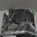 MOZETO Black Duffle Bag for Men, 45L Carry On 22x14x9 Travel Duffle with Shoe Compartment Tactical Inspired Heavy Duty GYM Overnight Bag Wet-Dry Separated Compartment