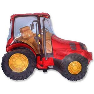 31" Red Tractor Shape