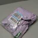 Morezi Dog Zip Up Raincoat with Reflective Buttons, Rain/Water Resistant, Adjustable Drawstring, Removable Hood- Purple - XL