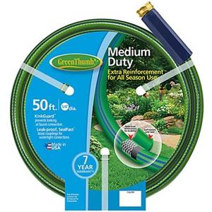 TEKNOR-APEX COMPANY 156 299 Thumb Nylon Garden Hose, 5/8-Inch by 50-Feet, Green