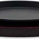 Cast Iron Fajita Plate, Steak Platter, Skillet Pan (10 inch)