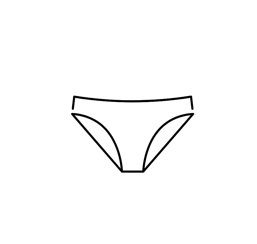 Hanes Girls' Originals Bikini Underwear, Stretch Bikini Panties For Girls', 6-Pack, Size 12