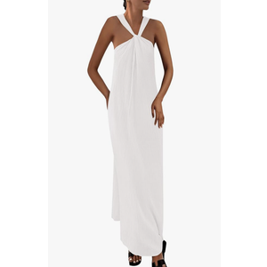 PRETTYGARDEN Womens 2025 Casual Long Summer Dresses Sleeveless Strappy Loose Flowy Beach Vacation Maxi Dress with Pockets, Size S PRETTYGARDEN Womens 2025 Casual Long Summer Dresses Sleeveless Strappy Loose Flowy Beach Vacation Maxi Dress with Pockets, Size S