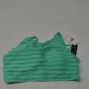 La Blanca Women's Standard High Neck Midkini Swimsuit Top (8, Seafoam//Fluid Lines)