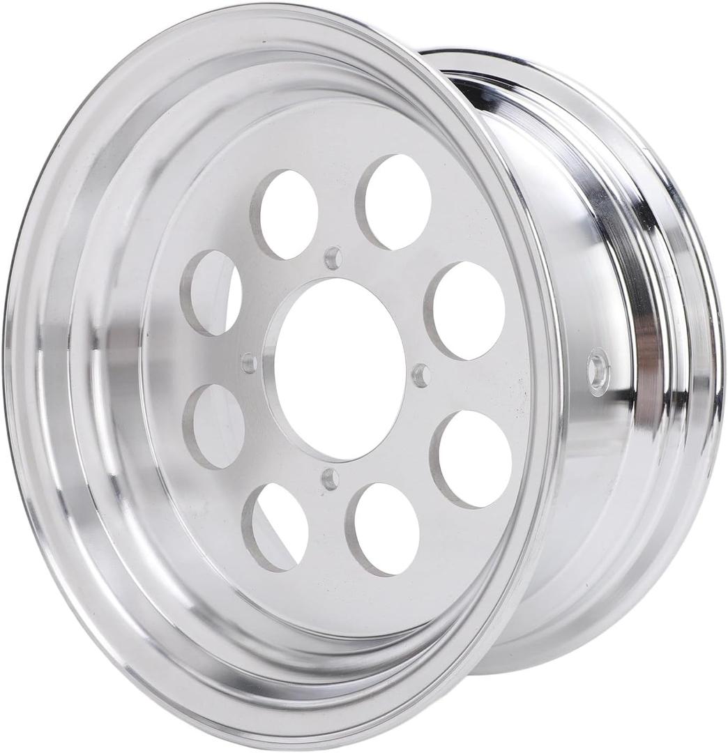 KIMISS 10in Rear Wheel Rim Hub for Monkey Z50 Q50, Aluminum Alloy Widened Thickened Design, Enhanced Stability, 10 Inch Mini Motorcycle Wheel