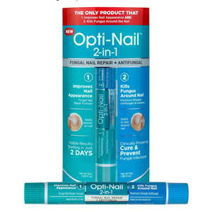 Opti-Nail 2-In-1 Toe Nail Fungus Treatments Plus Antifungal, Improves Nail Appearance and Kills Fungus