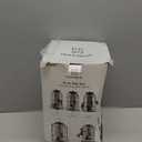 Hearts&Birds Squirrel Proof Bird Feeder Outdoors Hanging with Anti Collision Window Stickers for Birds  360° Feeding Perch with Large Capacity for Wren Finches Chickadees Cardinal Wild Birds