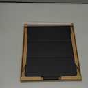 Plant-Based Leather Folio Cover with Magnetic Attach, Designed with Sustainability in Mind for Amazon Kindle Scribe (Black)