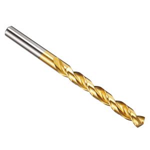 PATIKIL 9.5mm Drill Bit, M42 8% Cobalt High-Speed Steel Jobber Straight Shank 135 Titanium Nitride (TiN) Coated for Hard Metal Stainless Steel - 1 Pack