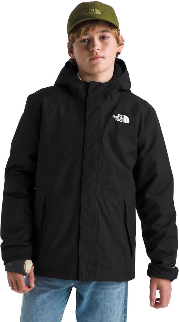 The North Face boys Warm Antora Rain Jacket (Little Kid/Big Kid) (XX-Large, Tnf Black/Tnf Black)