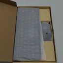 TECKNET Wireless Keyboard and Mouse Combo, Mini Cordless Computer Keyboard and Mouse Set 2.4GHz, Silent Adjustable 1600 DPI, Quiet Click, Lag-Free for Computer, Laptop, PC, Windows, Mac, Chrome OS (Black)