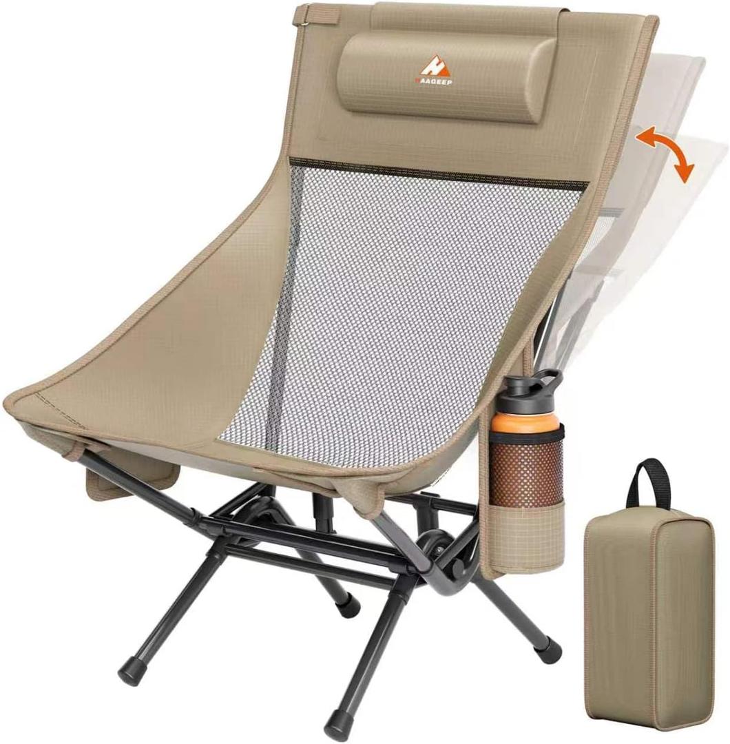Portable Folding Rocking Camping Chair for Adults - Outdoo Camping Rocker, One Size