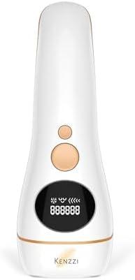Kenzzi IPL PRO Hair Removal Device - IPL Laser Hair Removal and Rejuvenating Technology - Pain-Free at Home Laser Hair Removal for Whole Body Treatment