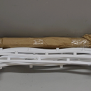 Simplify 36 Pair Adjustable Hanging Over the Door Shoe Rack, 12 Tier, in White