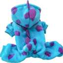 Pet Dogs Clothes Small Pet Dinosaur Costume Doggy Hooded Winter Warm Cosplay Clothes Outfit Small Dog Photo Props Suit Pet Dog Clothes Boy Knitwear Dog Sweater Warm Dogs Shirt Winter (Large)
