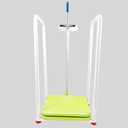 Assist The Elderly in Measuring Weight gain While Standing, with an Electronic Scale with armrests, Suitable for use in clinics, Hospitals, Schools, Nursing Homes Armrest Tree Teeth Tender Green