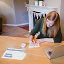 750#10 Security Envelopes, PANDRI NO.10 Self-Seal Double Window Envelopes Designed for QuickBooks Invoices, Business Statements & Documents - Number 10 Size 4 1/8 Inch X 9 1/2 Inch - 24 LB