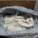 Air Mattress Full with Built-in Pump, Blow Up Mattress with Soft Flocked Top, Leakproof Inflatable Mattress, Foldable Waterproof Air Bed for Home, Guests, Camping, with Storage Bag (Deep Blue)