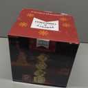 Christmas Joy Lighted Gift Boxes Decorations Set of 3, Stackable Christmas Nesting Boxes Battery Operated for Home and Party Decoration