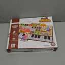 Bluejay Baby Piano Mat, Musical Keyboard Learning Toys with 26 Letters, Electronic Music Animal Touch Play Mat Toddler Toys Gifts for Boys and Girls 1 2 3 Year Old