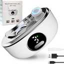 Electric Nail Clipper for Seniors & Adults - Dual-Blade 3-in-1 Automatic Nail Trimmer for Thick Nails with LED Light, Quiet 3-Speed Rechargeable Cutter with Debris Storage