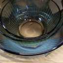 Pyrex Colors Tinted (3-Pack, Full Set) Sculpted Tinted Glass Mixing Bowls With Plastic Lids, Nesting Space Saving Set of Bowls For Prepping and Baking, 1.3QT, 2.3QT & 4.5QT (Yellow, Green, Blue)