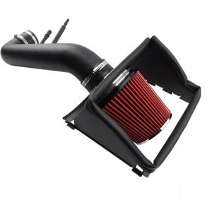 Cold Air Intake Kit Compatible with 2015-2020 Ford F150 5.0L V8 Aluminum Intake System with Heat Shield Replacement OEM -10555