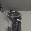 Floor Lamps for Living Room, Modern Standing Lamp, Black Lamp Shades, Foot Switch, Simple Pole Lamps Corner Lamp for Bedroom,Office, Living Room, Den, Bright Reading Floor Lamp(Without Bulb)