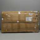 Chunful Gold Wooden Quran and Prayer Mat Stand, 35.4 x 26 x 11.8inch, Ideal Gift for Eid Ramadan and Muslim Home Decor, Islamic Prayer Rug Holder with Arabic Calligraphy for Home Mosque